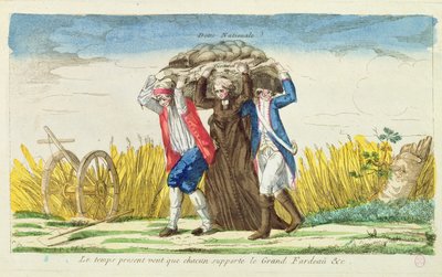 Present Times Demand That Everyone Bears the Great Burden by French School